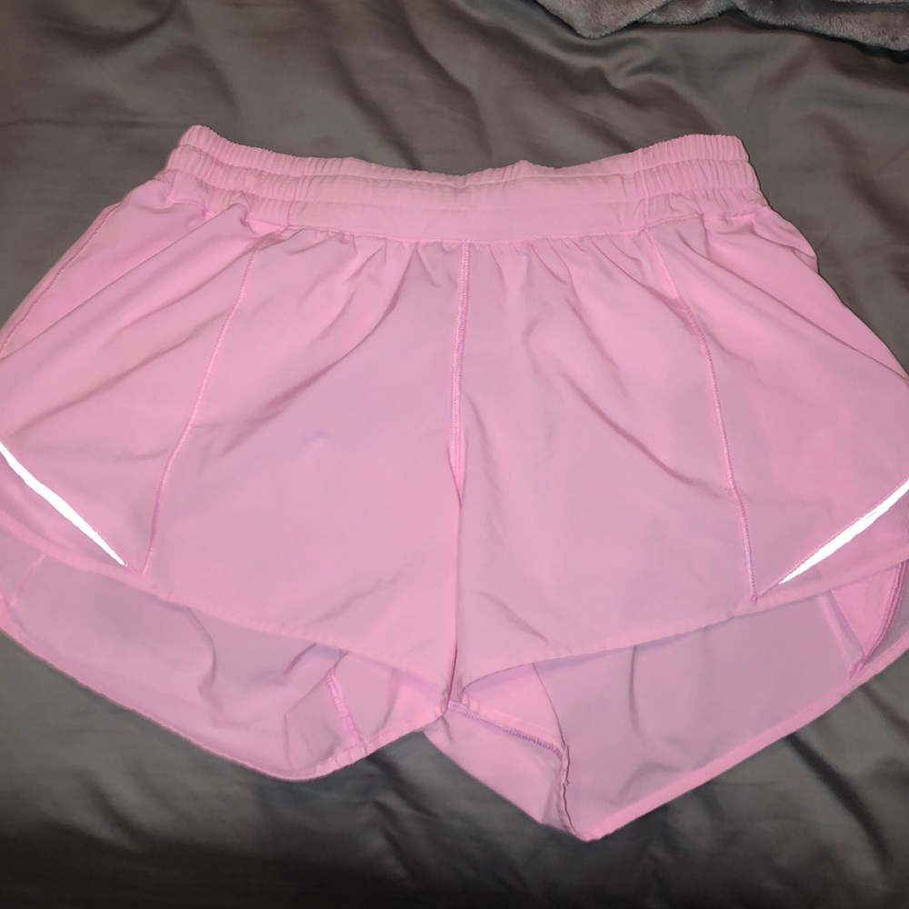 LULULEMON PINK RUNNING SHORTS